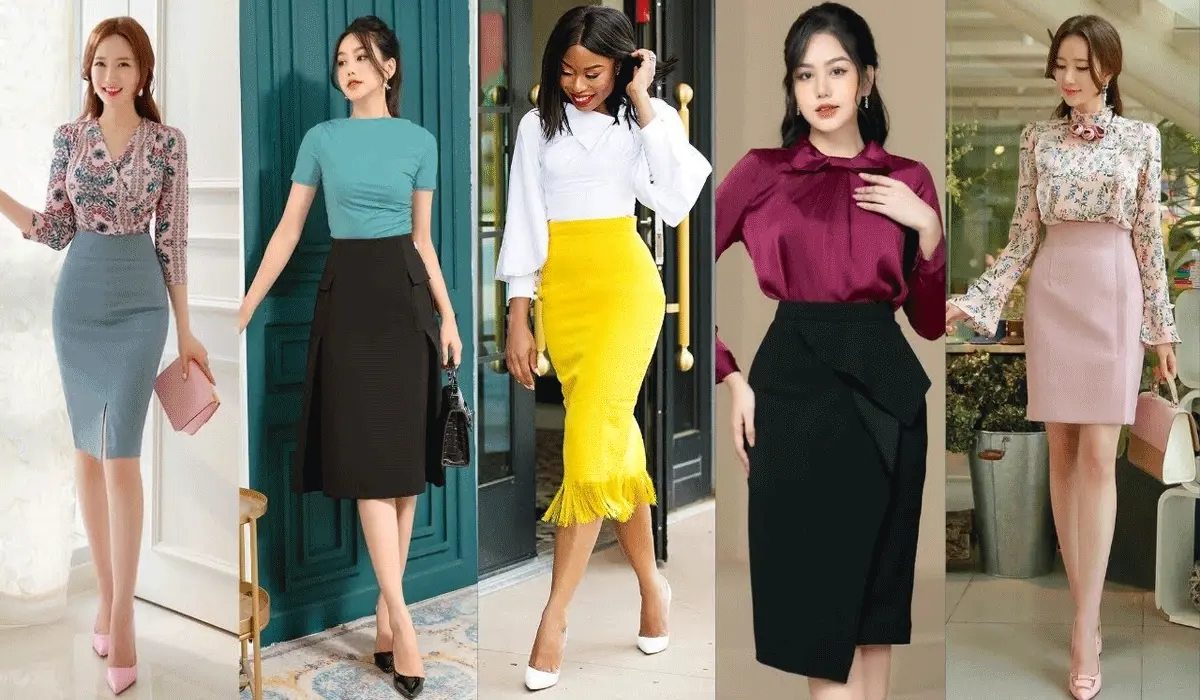 Blouses and Skirts for a Semi-Formal Look
